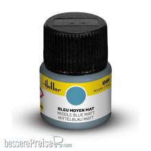 Heller 9089 - Peinture Acrylic 089 bleu moyen mat