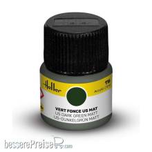 Heller 9116 - Peinture Acrylic 116 vert fonce us mat
