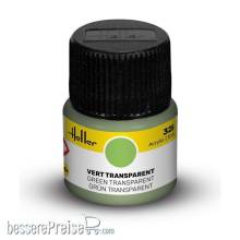 Heller 9325 - Peinture Acrylic 325 vert transparent 12ml