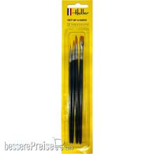 Heller 9901 - BLISTER PINCEAUX N° 3/0-3-6-10