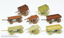 Preiser 17103 - H0 Handwagen 8 Stück