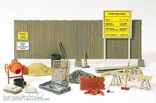 Preiser 17177 - H0 Baustellen-Set