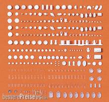 Preiser 17220 - H0 Geschirr+Speisen Bausatz