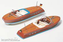 Preiser 17304 - H0 Zwei Motorboote, Bausatz