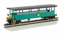 Bachmann 17445 - Cass Scenic Railroad - Open-Sided Excursion Car (HO Scale)