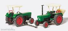 Preiser 17920 - HO Ackerschlepper Deutz D 6206, Bausatz