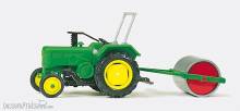 Preiser 17929 - HO Ackerschlepper mit Walze