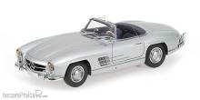 Minichamps 180039030 - MERCEDES-BENZ 300 SL ROADSTER (W198) - 1957 - SILVER