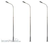 Faller 180100 - LED-Straßenbeleuchtungen, Peitschenleuchte, 3 Stück