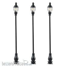 Faller 180108 - LED-Parklaternen, 3 Stück