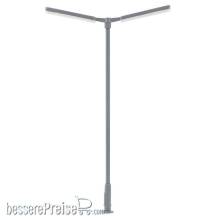 Faller 180222 - LED-Kreuzmastleuchte, zweiarmig, kaltweiß