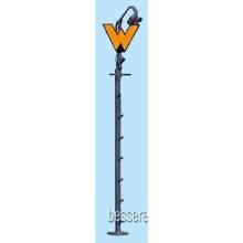 Weinert 1806 - Wartezeichen mit Sh1 mit Anstrahlleuchte (H0)