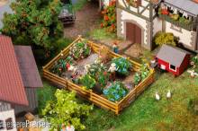Faller 181276 - Ziergarten mit Blumen und Büschen