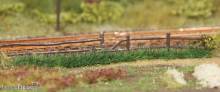 Heki 1813 - 10 Grasstreifen dunkelgrün, 100 mm lang, 6 mm hoch