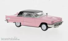 Brekina 18202 - Brekina, Ford Thunderbird Cabriolet, hellrosa/schwarz, 1960, 1:87