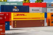 Faller 182056 - 40 Container DHL und XTRA