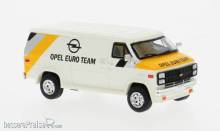 Brekina 18256 - Brekina, Chevrolet C 20, 1983, Opel Euro Team, 1:87