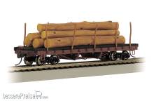 Bachmann 18332 - ACF 40 Log Car - 1906-1935 Version (HO Scale)