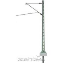 Sommerfeldt 185 - H0 Gitter- Streckenmast mit Ausleger, lackiert, 5 Stück