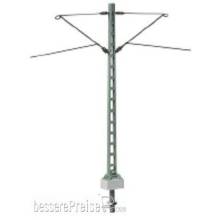 Sommerfeldt 186 - H0 Gitter-Mittelmast mit 2 Auslegern, lackiert