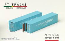 PT Trains 190021 - Set 2x40’HC Maersk “The Ocean Clean Up”
