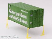 PT Trains 190023 - Container 20´DV DB CARGO + Containerstützen V1 (210212)