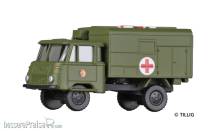 Tillig 19040 - LKW Robur LO 1801 Kofferaufbau ´Krankentransportwagen NVA´