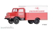 Tillig 19071 - LKW H3A Kofferaufbau ´Interflug´