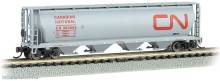 Bachmann 19163 - Canadian National - 4 Bay Cylindrical Grain Hopper
