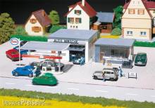 Faller 191843 - Tankstelle mit Waschhalle