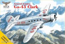 Modelsvit SVM-72033 - 1:72 GA-43Clark airliner ( in Swiss Air service)