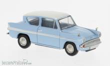 Brekina 19330 - Brekina, Ford Anglia, hellblau/weiss, 1959, 1:87