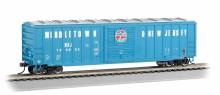 Bachmann 19603 - Middletown & New Jersey - ACF 50.5 Outside Braced Box Car (HO)