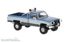 Brekina 19660 - Brekina, GMC Sierra Grande, blau/weiss, 1982, 1:87