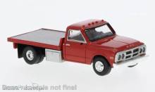 Brekina 19670 - Brekina, GMC Sierra Grande Plattform, rot, 1968, 1:87