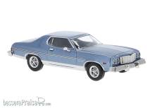 Brekina 19730 - Brekina, Ford Gran Torino, blau, 1976, 1:87