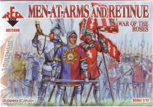 Red Box RB72040 - War of the Roses 1. Men-at-Arms & Retinu in 1:72