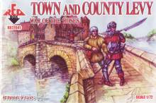 Red Box RB72041 - Town & Country Levy, War of the Roses 2 in 1:72