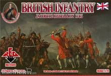 Red Box RB72049 - British Infantry 1745,Jacobite Rebellion in 1:72