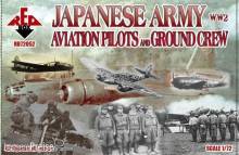 Red Box RB72052 - WW2 Japanese Army Aviation pilots a.grcr in 1:72