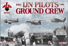 Red Box RB72053 - WW2 IJN pilots and ground crew in 1:72