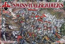 Red Box RB72062 - Swiss halberdiers, 16th century in 1:72