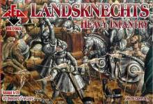 Red Box RB72063 - Landsknechts (Heavy infantry) 16th centu in 1:72