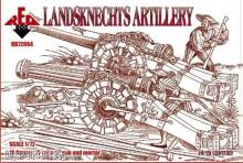 Red Box RB72064 - Landsknechts (Artillery), 16th century in 1:72