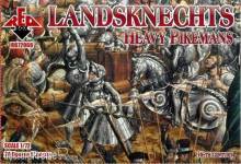 Red Box RB72068 - Landknechts (Heavy pikemen), 16th centur in 1:72