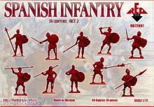 Red Box RB72097 - Spanish infantry, 16th century, set 2 in 1:72