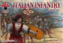 Red Box RB72099 - Italian infantry, 16th century, set 1 in 1:72