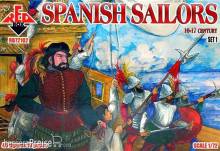 Red Box RB72102 - Spanish Sailors, 16-17th century in 1:72