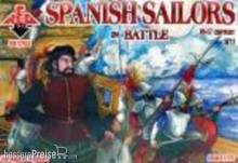 Red Box RB72103 - Spanish Sailors in Battle, 16-17th centu in 1:72