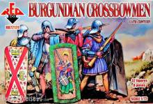 Red Box RB72124 - Burgundian crossbowmen, 15th century in 1:72